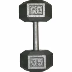 York 35 Lb Hex Dumbells Exercise
