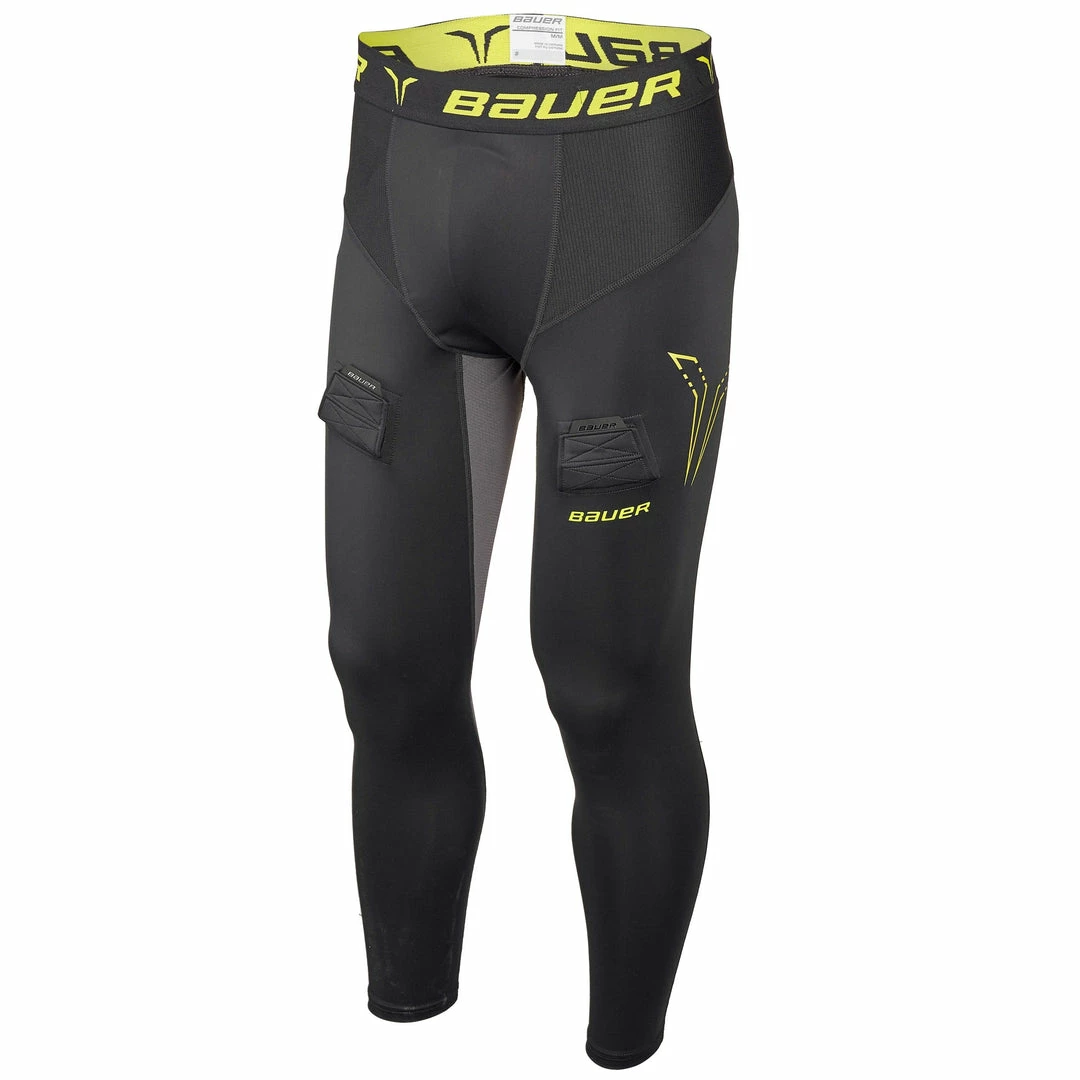 Bauer Junior Compression Jock Pants Apparel