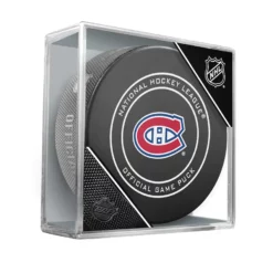 Licensed Inglasco NHL Game Puck