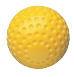 Champion 12" Dimpled Pitching Machine Ball Baseball