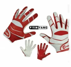 Cutters Senior X40 Football Gloves - Red