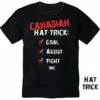 DSC Hockey Adult T-Shirt Canadian Hat Trick