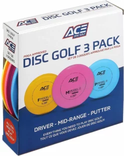 Disc Golf 3 Pack Starter Set Miscellaneous