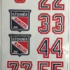 Entrix Kitchener Jr Rangers Helmet Sticker Set