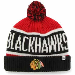 New Era'47 NHL Calgary Pom Pom Touque Licensed
