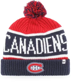 New Era'47 NHL Calgary Pom Pom Touque Licensed