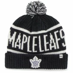 New Era'47 NHL Calgary Pom Pom Touque Licensed