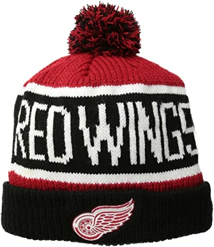 New Era '47 NHL Calgary Pom Pom Touque Licensed