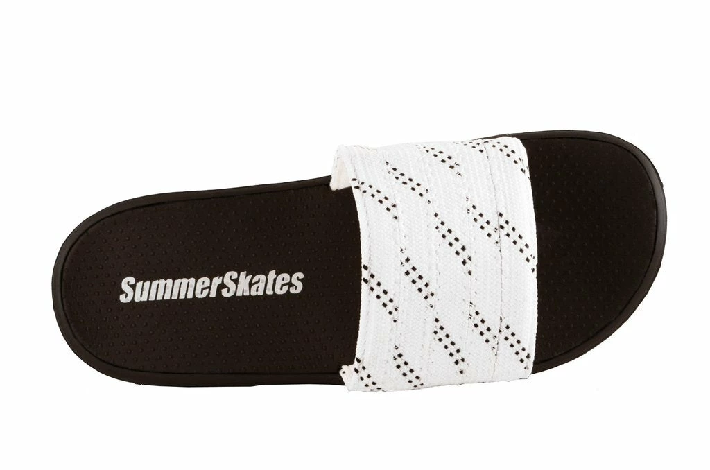 Summer Skates Senior Sandals (White-Black)