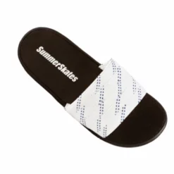 Summer Skates Senior Sandals (White-Blue) Hockey