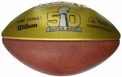Wilson Golden Anniversary Super Bowl 50 Commemorative Football