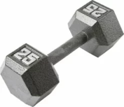 York 25 Lb Hex Dumbells