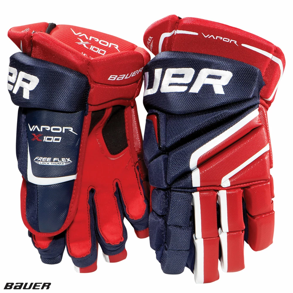 Bauer Senior Vapor X100 Hockey Gloves