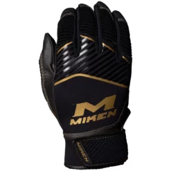 Miken Senior Pro Gold Baseball Batting Gloves