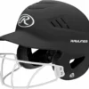 Rawlings Coolflo RCFHLFG Batting Helmet With Softball Cage Baseball